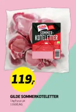 Bunnpris GILDE SOMMERKOTELETTER tilbud