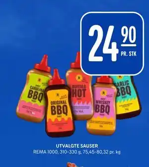 UTVALGTE SAUSER