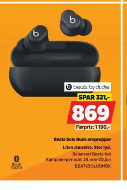 POWER beats by dr.dre Beats Solo Buds ørepropper tilbud