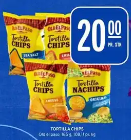 Rema 1000 TORTILLA CHIPS tilbud