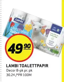 Bunnpris LAMBI TOALETTPAPIR tilbud