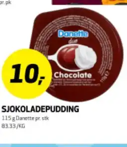 Bunnpris SJOKOLADEPUDDING tilbud