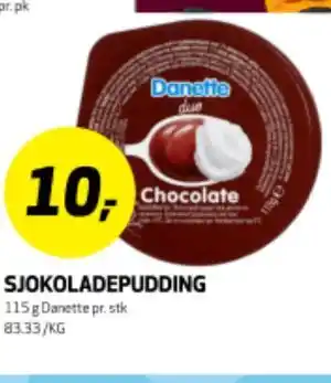 Bunnpris SJOKOLADEPUDDING tilbud