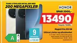 POWER Honor Magic8 Pro 512 GB tilbud