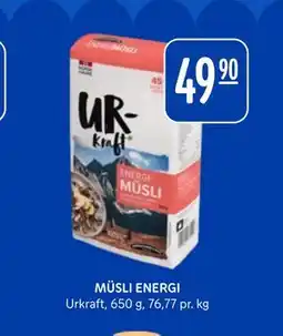 Rema 1000 MÜSLI ENERGI tilbud