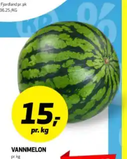 Bunnpris VANNMELON tilbud