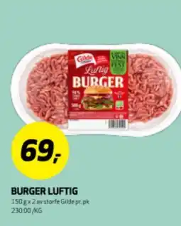 Bunnpris BURGER LUFTIG tilbud