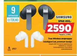 POWER SAMSUNG True Wireless ørepropper tilbud