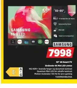 POWER 55 4K Smart-TV tilbud