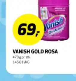 Bunnpris VANISH GOLD ROSA tilbud