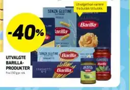 Bunnpris UTVALGTE BARILLA-PRODUKTER tilbud