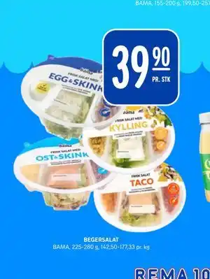 Rema 1000 BEGERSALAT tilbud