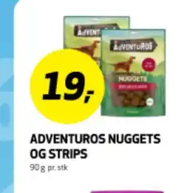 Bunnpris ADVENTUROS NUGGETS OG STRIPS tilbud
