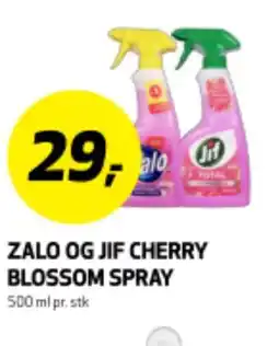 Bunnpris ZALO OG JIF CHERRY BLOSSOM SPRAY tilbud