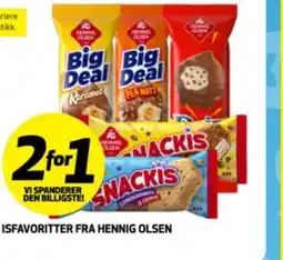 Bunnpris ISFAVORITTER FRA HENNIG OLSEN tilbud
