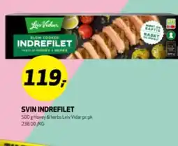 Bunnpris SVIN INDREFILET tilbud