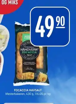 Rema 1000 FOCACCIA HAVSALT tilbud