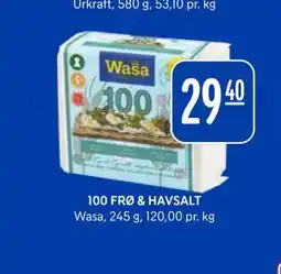 Rema 1000 100 FRØ & HAVSALT tilbud