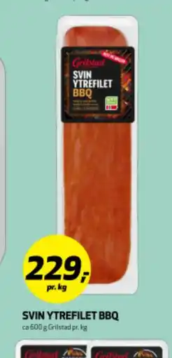 Bunnpris SVIN YTREFILET BBQ tilbud