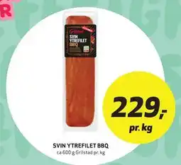 Bunnpris SVIN YTREFILET BBQ tilbud