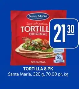 Rema 1000 TORTILLA 8 PK tilbud