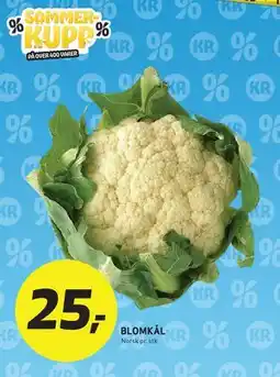 Bunnpris BLOMKÅL tilbud