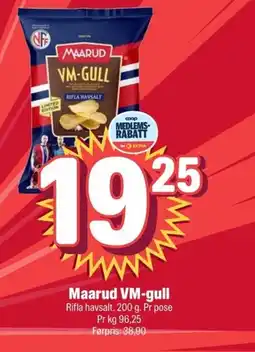 Coop Extra Maarud VM-gull tilbud