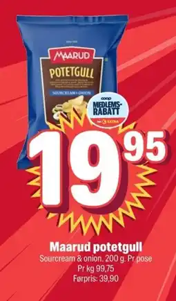 Coop Extra Maarud potetgull tilbud