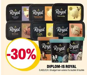 Coop Extra Diplom-Is royal tilbud
