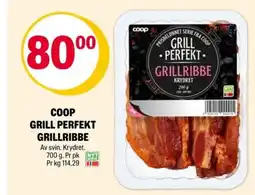 Coop Extra Coop grill perfekt grillribbe tilbud