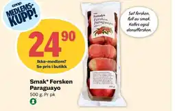 Coop Extra Smak* Fersken Paraguayo tilbud