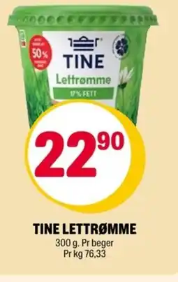 Coop Extra Tine lettrømme tilbud