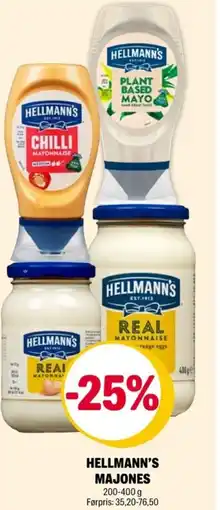 Coop Extra Hellmann's majones tilbud