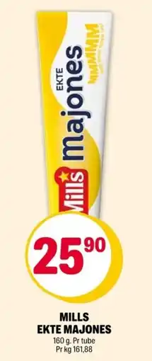 Coop Extra Mills ekte majones tilbud