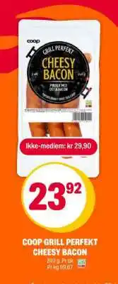 Coop Extra Coop Grill Perfekt cheesy bacon tilbud