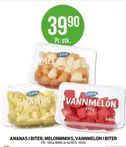 Kiwi ANANAS I BITER, MELONMIKS, VANNMELON I BITER tilbud