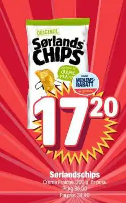 Coop Extra SØRLANDSCHIPS tilbud