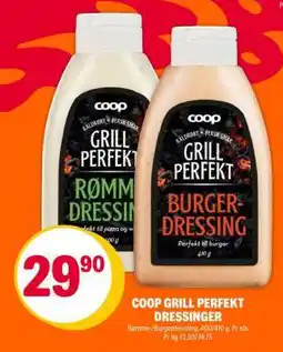 Coop Extra COOP GRILL PERFEKT DRESSINGER tilbud