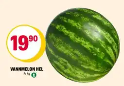 Coop Extra Vannmelon hel tilbud