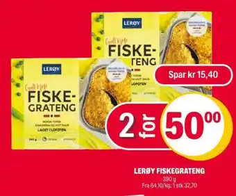 Coop Extra LERØY FISKEGRATENG tilbud