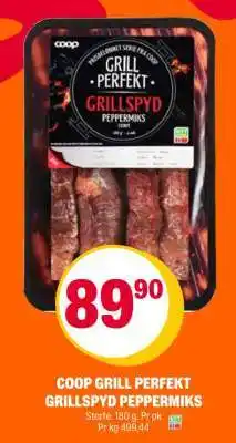 Coop Extra COOP GRILL PERFEKT GRILLSPYD PEPPERMIKS tilbud