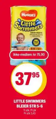 Coop Extra LITTLE SWIMMERS BLEIER STR 5-6 tilbud