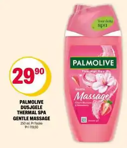 Coop Extra PALMOLIVE DUSJGELE THERMAL SPA GENTLE MASSAGE tilbud