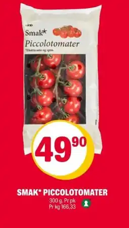 Coop Extra Smak* piccolotomater tilbud