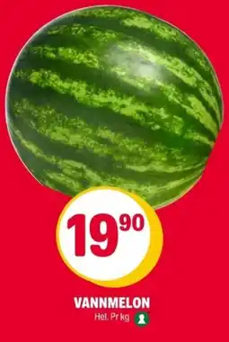 Coop Extra Vannmelon tilbud