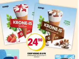 Coop Extra Coop krone-is 6 pk tilbud