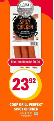 Coop Extra Coop grill perfekt spicy chicken tilbud