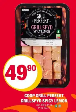 Coop Extra Coop grill perfekt grillspyd spicy lemon tilbud