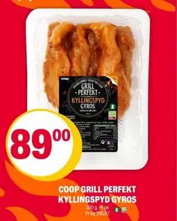 Coop Extra Coop grill perfekt kyllingspyd gyros tilbud