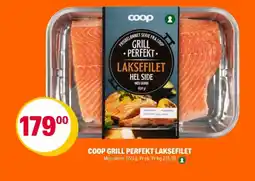 Coop Extra Coop grill perfekt laksefilet tilbud